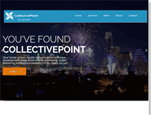 Tablet Screenshot of collectivepoint.com